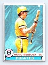 #509 1979 Topps Mario Mendoza Pittsburgh Pirates