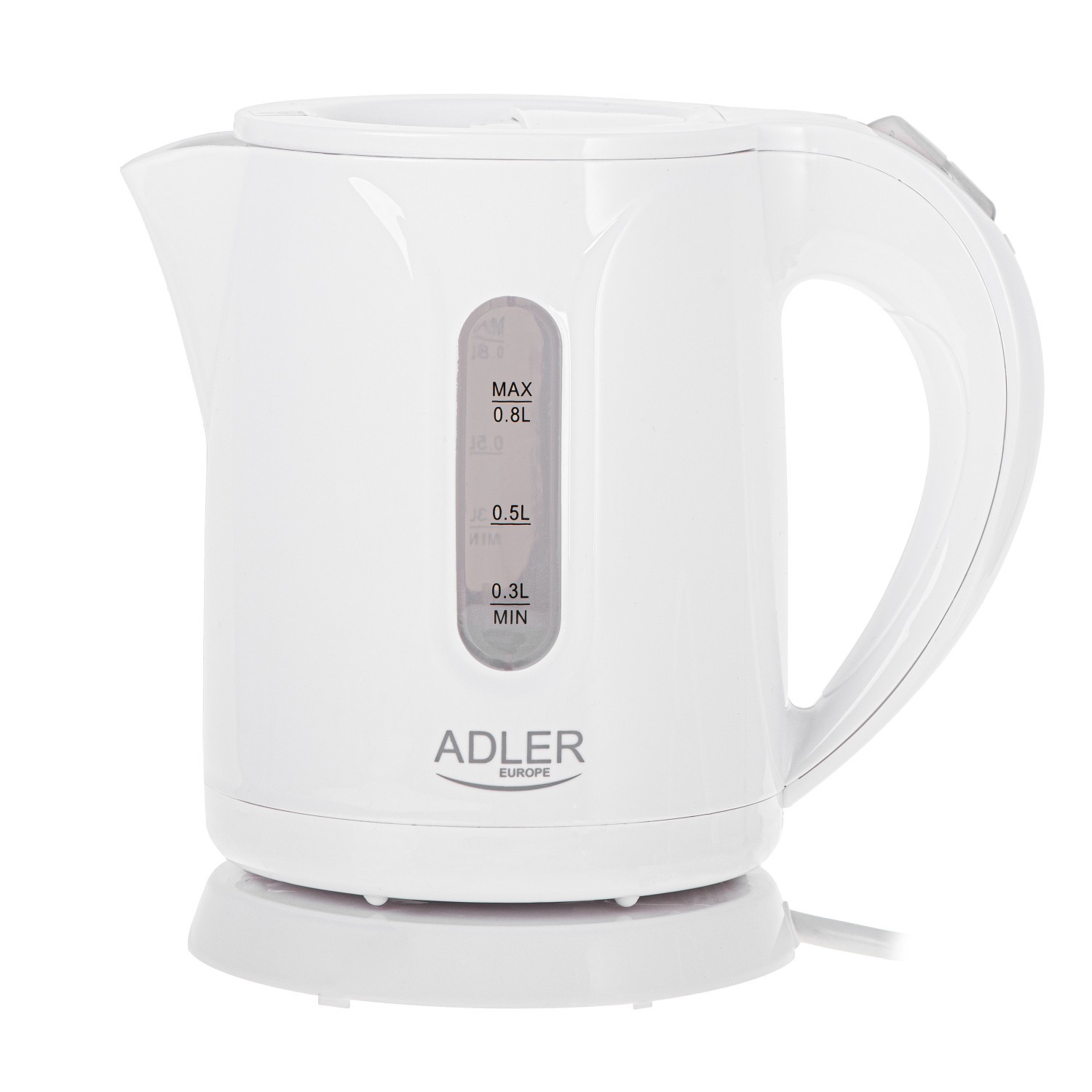 Bouilloire sans fil economique contre le gaspillage Adler AD 1371 0,8L