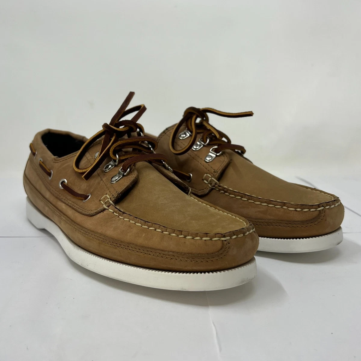 Ralph Lauren Boat Shoe Brown Casual Shoes for Men for sale  display picture 1