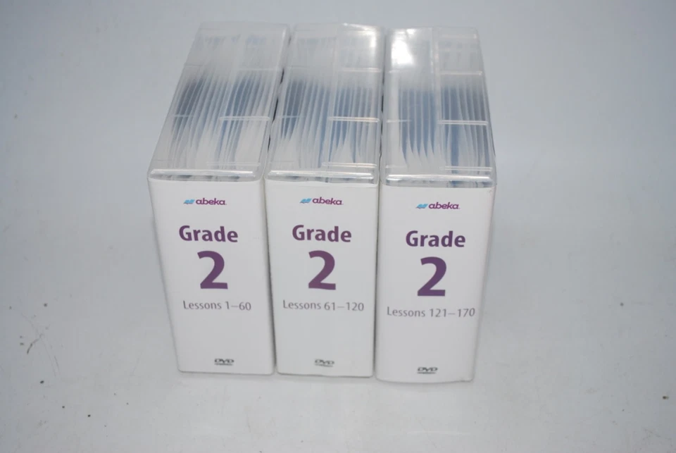 Abeka Grade 2 DVD Lessons 1-170 Teacher Mrs. Chappell - Good - Image 3 of 4