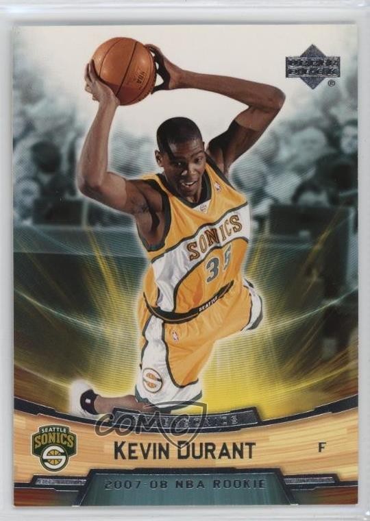 2007-08 Upper Deck NBA Rookie Box Set Kevin Durant #11 02l6