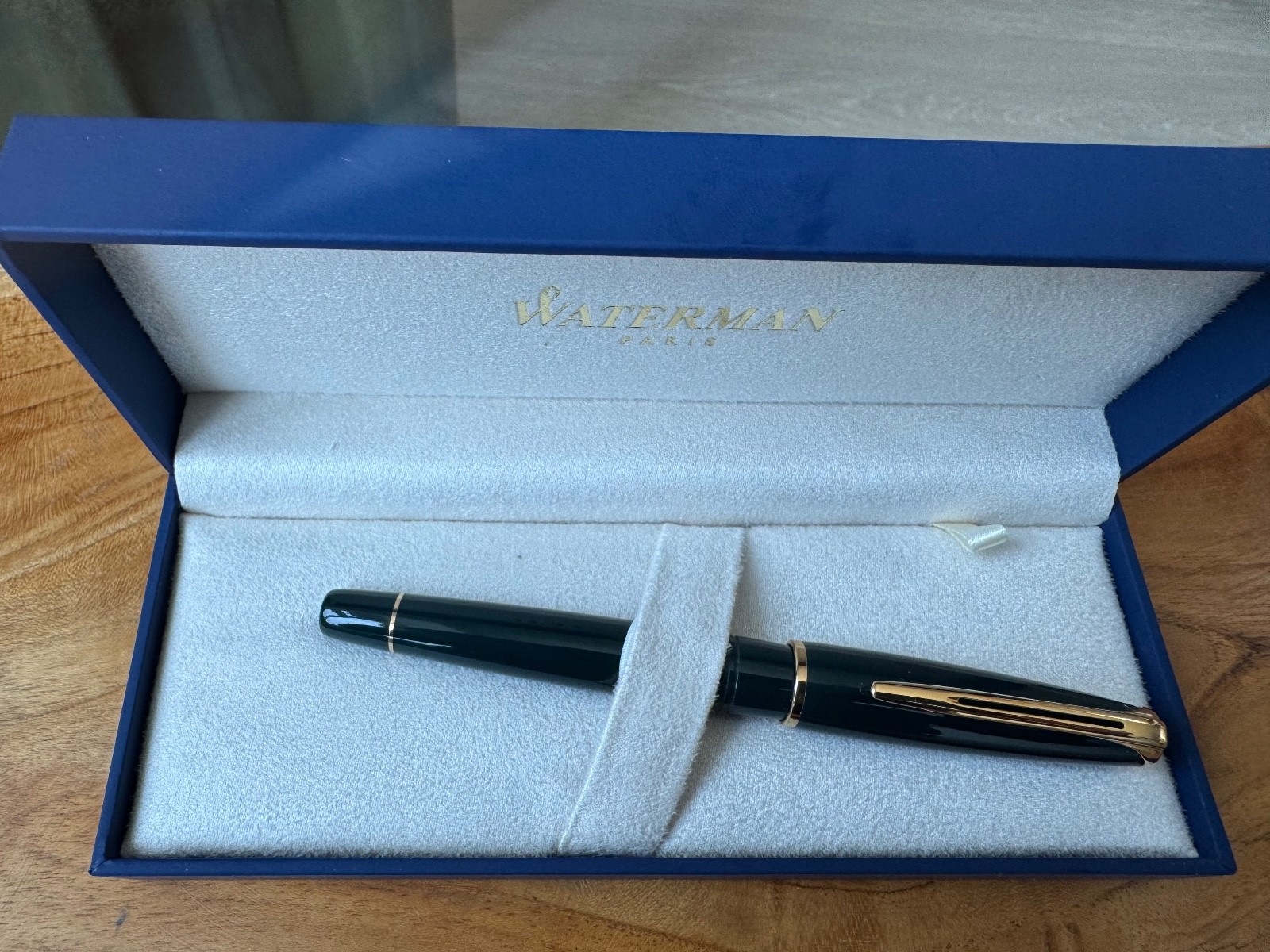 Waterman Charleston Green GT Rollerball Pen  - Made in France