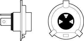 NEU - VALEO 032513 Glühlampe, Fernscheinwerfer für VW