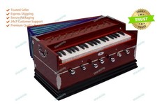 Best Harmonium 7 Stopper Multi Bellow 39 Key 440Hz Long Sustain Sound