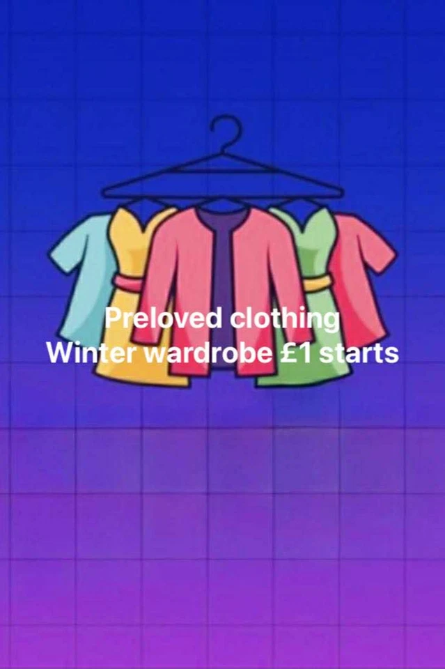 Winter wardrobe £1 starts