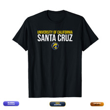 Campus Lab Uc Santa Cruz Ucsc Banana Slugs Stacked T-Shirt
