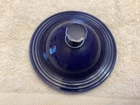 Vintage Navy Blue Fiestaware Sugar Bowl Cover