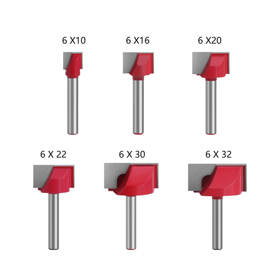 Utensili Per La Lavorazione Del Legno - Frese Per Router Immagine Stock