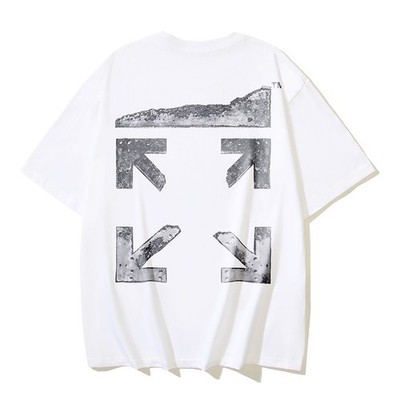Off White T-Shirt Black / White S-M-L-XL