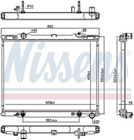 MotorküHler WasserküHler ** First Fit ** Nissens 66773 FüR Sorento Jc Kia 1