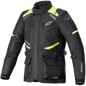 Alpinestars Andes V3 Drystar Waterproof Thermal Motorbike Jacket - Black Yellow