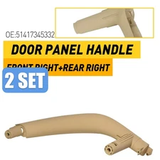2X Right RH Interior Door Pull Handle For BMW X5 X6 F15 F16 2014-2018 Beige