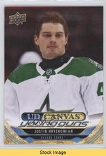 2024 Upper Deck Extended Series UD Canvas Young Guns Justin Hryckowian READ 1tf3