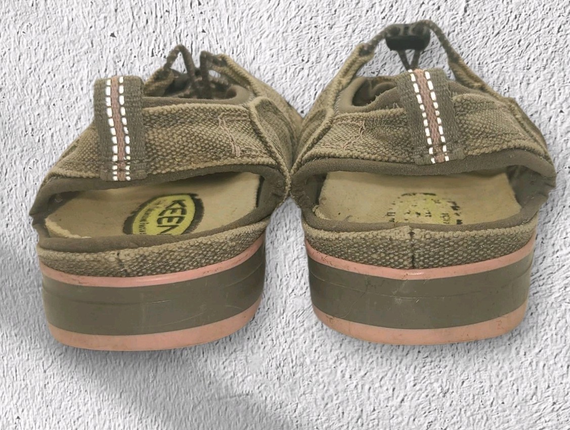 Sandali da pescatore KEEN Coronado donna taglia 6 tela scarpe sportive outdoor