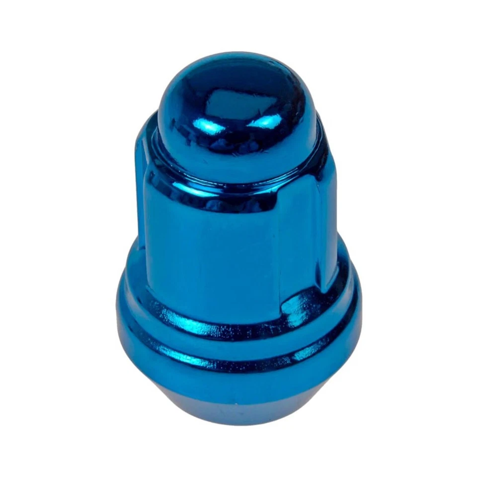 Conjunto de trava de porca bolota para Dodge D150/W150 1990-1993 | Aço | Azul | Rosca fina - Imagem 3 de 4