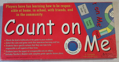 Homeschool Franklin Learning System Count On Me Grade 1-5 Interactive Board Game