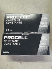 48 AA Duracell Procell Constant Alkaline Batteries 1.5V (PC1500, LR6) Exp 03/35 0.53 per gallon