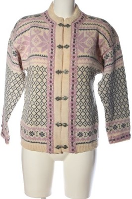 VOSS Norwegerpullover Damen Pullover Gr. DE 38 creme-pink-schwarz Casual-Look