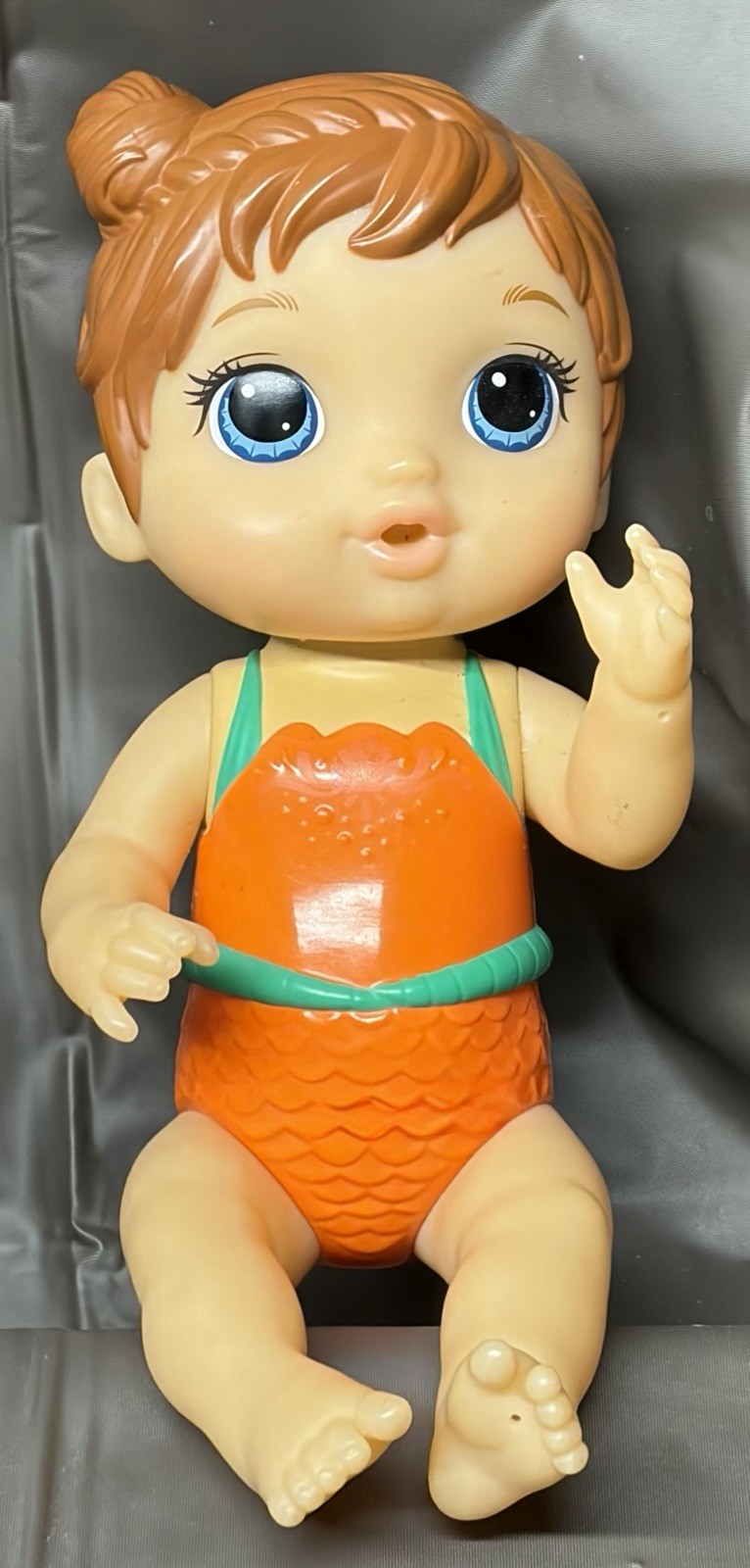 Baby Alive Lil' Splashes Mermaid Brunette 10&rdquo; 2018 Hasbro 