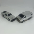 Hot Wheels Redline Sizzlers Chrome Mustang Boss 302 And Van Vantom 1969 A7