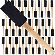 Pro Grade - Foam Brushes - 1 Inch 48 Piece Foam Brush Set