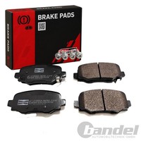 Champion BremsbelÄGe Satz Hinten Passend FüR Alfa Romeo Tonale Fiat 500X Jeep Co