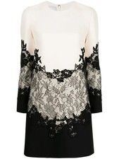 Valentino Garavani Lace-Embellished Shift Dress