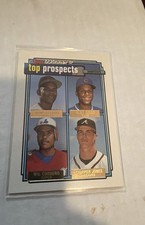 1992 Topps - Top Prospects Chipper Jones, Wil Cordero, Alex Arias #551 Gold (RC)