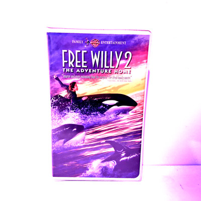 Free Willy 2: The Adventure Home (VHS, 1995) Excellent Condition
