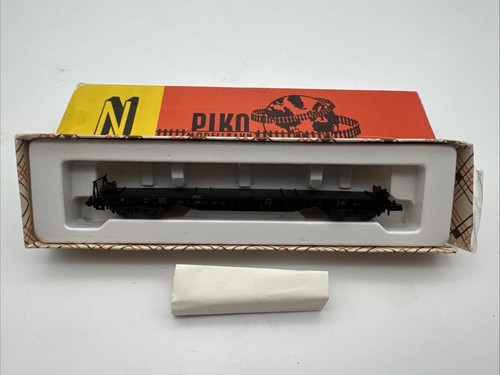 PIKO 5/4146 N Flachwagen SSbly / SSalms DR Ep. IV Spur N OVP | Zustand: Gebraucht
