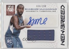 2013 Panini Elite New Breed Materials Signatures /199 Shabazz Muhammad Auto 0c3