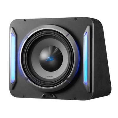 Alpine S2-SB12 12  PrismaLink  S-Series Preloaded Subwoofer Wedge 600W RMS Power