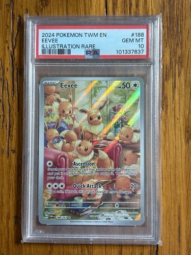 Pokémon Eevee 188/167 PSA 10