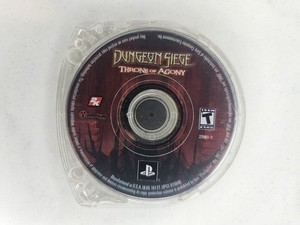 Dungeon siege throne of agony psp Playstation portable