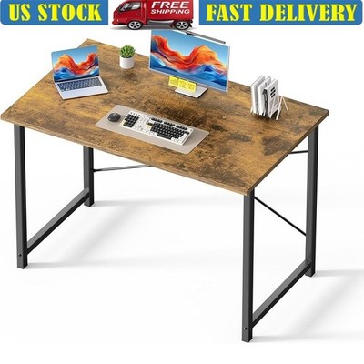 Sturdy Small Computer Desk Gaming Study Crafting Office Workspace Furniture New