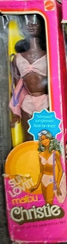 Barbie 7745 Sun Lovin' Malibu Christie Doll Vintage 1978 Pink