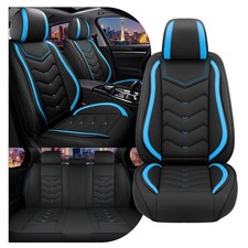 Seat Covers For Acura Integra 2023 2026 Leather Sport 5 Seats Black Blue Seat Covers For Acura Integra 2023 2026 Leather Sport 5 Seats Black Blue