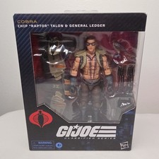 G.I. Joe Classified Series Chip Raptor Talon & General Ledger  139 Figure
