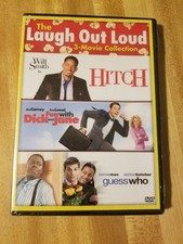 The Laugh Out Loud 3-Movie Collection DVD Hitch Guess Who Fun w/ Dick Jane