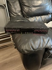 AudioSource EQ Eight Series II Analog Home Audio Equalizer Black Stereo RCA