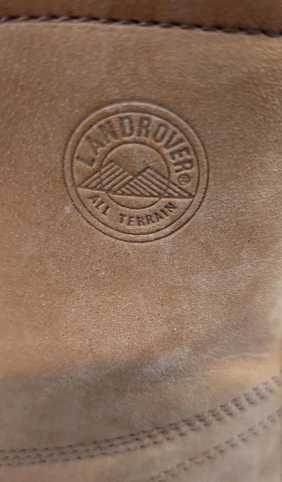 VINTAGE LAND ROVER THOM McAN LEATHER WHEAT WORK BOOTS  6.0 - Image 4 of 4