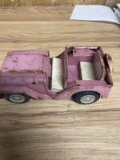 Vintage Friction Pink Jeep Japan