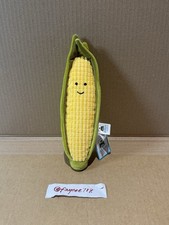 Jellycat Genuine Vivacious Sweetcorn Vegetables Soft Plush Toy Rare Retired New