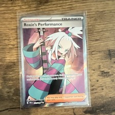 Pokemon TCG Chaos Rising Roxie's Performance 112/086 UR FA Holo ENG