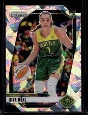 2024 Panini Prizm WNBA Nika Muhl #75 RC Rookie Ice Prizms Seattle Storm (c)