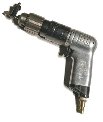 Vintage Ingersoll Rand Heavy Duty Pneumatic Drill 7AL3 ( See Description )