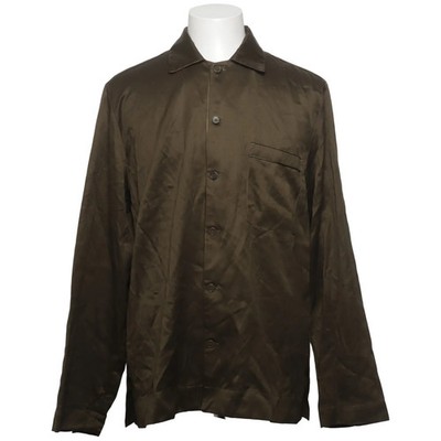 CDLP, Hemd, Größe: M, HOME SHIRT, Grün, Lyocell, Einfarbig, Herren #DNp