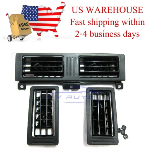 Heater Air Vent Ventilator Grille Set For Nissan Navara D21 Hardbody 1987-1997