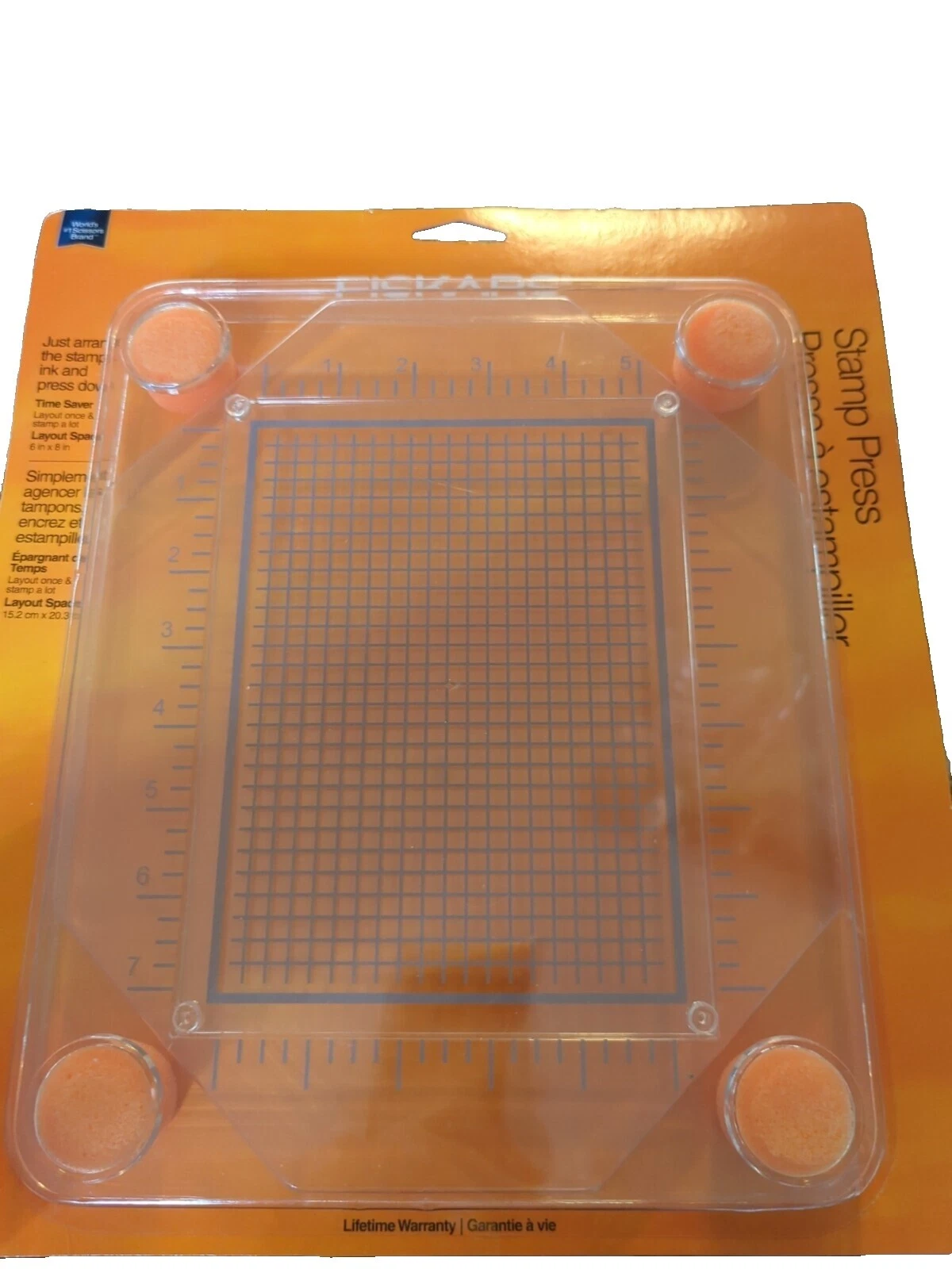 Estampillas de Fiskars Acrílico temas mixto Cruz