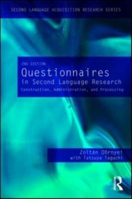 Second Language Acquisition Research Ser.: Questionnaires in Second Language AZ